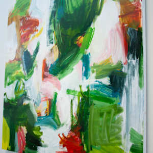 Thicket by Michael Rich  Image: Thicket (Side View), 2025, oil on canvas, 60 x 66 in