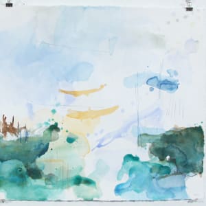 This Green Sea I by Michael Rich  Image: This Green Sea I, 2021, watercolor on paper, 22 x 24 in - original