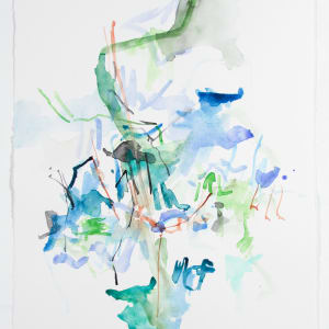 Untitled 2024-1 by Michael Rich  Image: Untitled 2024-1, 2024, watercolor, 30 x 22 in