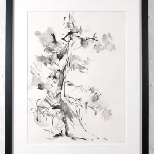 Ziggy's Tree VII by Michael Rich  Image: Ziggy's Tree VII, 2021, watercolor, 16 x 12 in - Framed