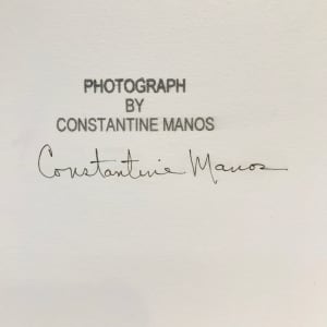 Constantine Manos Boston 1975 by Constantine Manos 