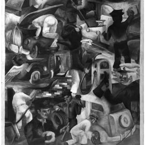 Montage - Automechanics, 1935 by Carl Walters