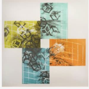 Four Color Quartet by Mel Bochner 