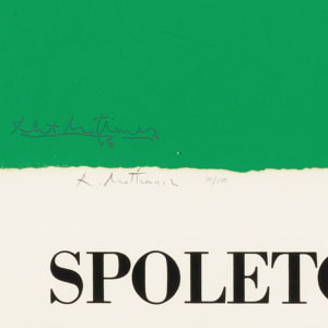 Spoleto Festival by Robert Motherwell 