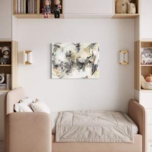 Long Note Stacato (diptych) by Valerie Corvin 