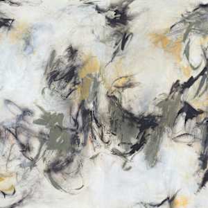 Long Note (part of a diptyph with Musical Stacato) by Valerie Corvin 