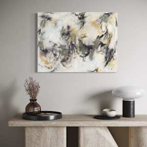 Long Note (part of a diptyph with Musical Stacato) by Valerie Corvin 