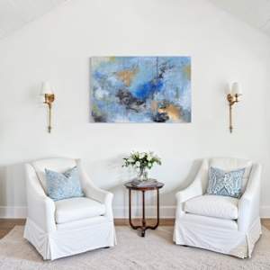 Rhythm Change (triptych) by Valerie Corvin 