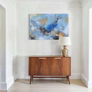 Rhythm Change (triptych) by Valerie Corvin 