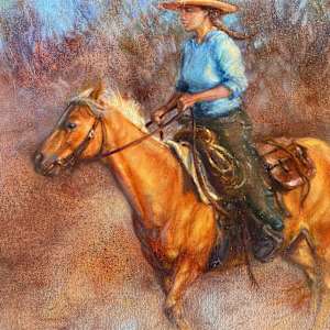 Round up by Crystal Beshara Fine Artist, Image 2.