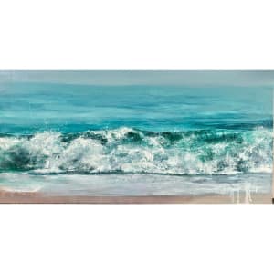 Emerald Echo by Crystal Beshara Fine Artist, Image 3.