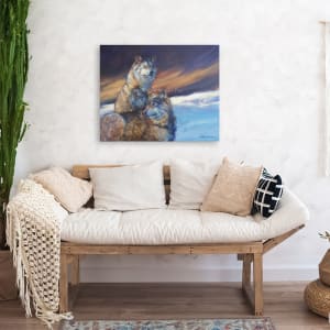 Facing Twilight by Crystal Beshara Fine Artist, Image 1.