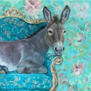 Coffee break by Crystal Beshara Fine Artist, Image 4.