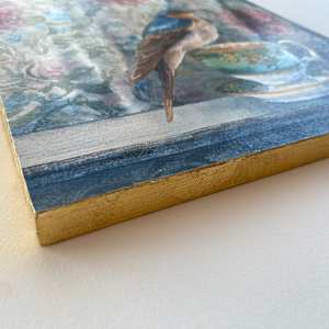 Respite _watercolour framed by Crystal Beshara 