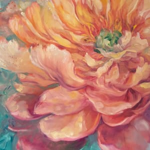 Peony at Dusk 