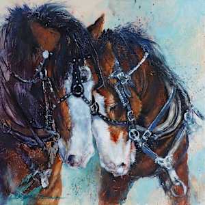 Lean On Me by Crystal Beshara Fine Artist, Image 2.