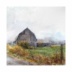 Ridge Road Barn Study by Crystal Beshara Fine Artist, Image 4.