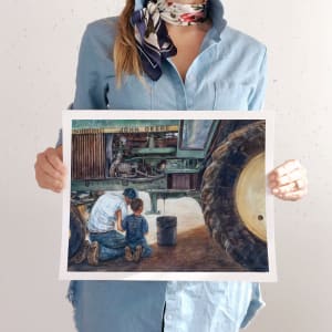 The Lesson by Crystal Beshara Fine Artist, Image 1.