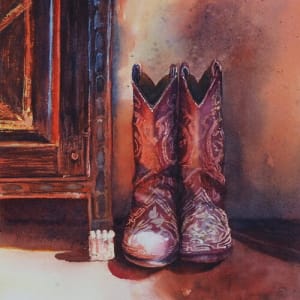 These Boots by Crystal Beshara Fine Artist, Image 1.