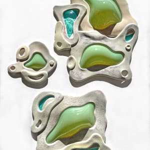green and blue trio by Kelly Witmer