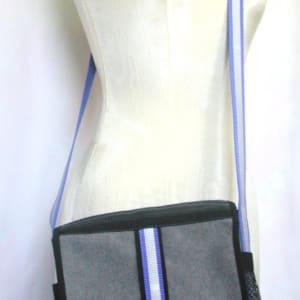 Recycled Tire Messenger Bag by Jennifer Collins-Mancour
