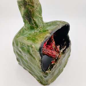 Mini Fireplace Candle Holder by Space Monkey, Image 3.