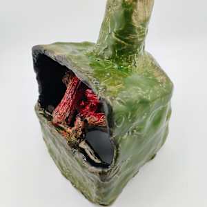 Mini Fireplace Candle Holder by Space Monkey, Image 2.