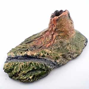 Tiny Landscape: Volcano and River by Space Monkey, Image 1.