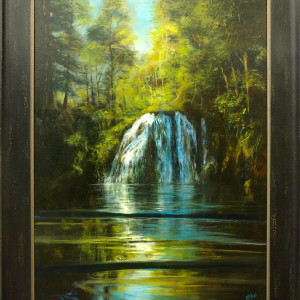 Cherry Creek Falls by C J Elsip 