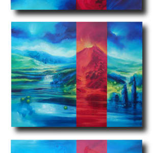 WORK IN PROGRESS:  Infinite Light Series by C J Elsip