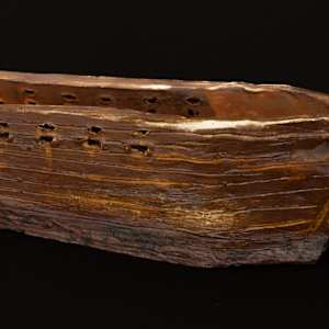 Weathered Schooner by Brooke Lanier 