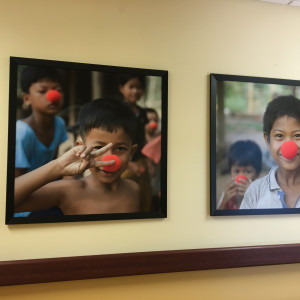 Red Noses, Siem Reap, Cambodia by Bart Marcy 