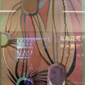 Three prismacolor works by Joanne Bauman 