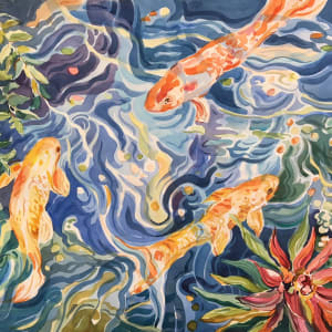 Koi I by Sarah G Schmerl