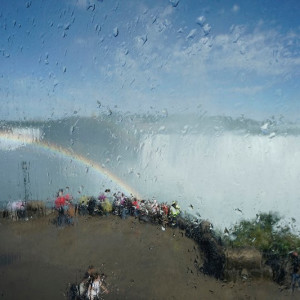 Window, Niagara Falls, Canada by Robert von Sternberg