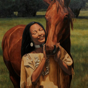 Shoshone Horse by TurningBear Mason