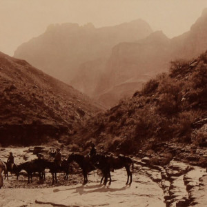 Water Pockets Grand Canyon by William Henry Jackson