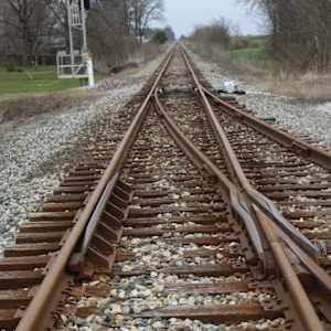 Abandoned Rails (Noble, Illinois) by Neal Lutyens
