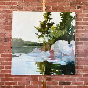 Lake Pastels by Holly Ann Friesen 