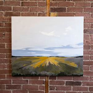 Violet Horizon 1 by Holly Ann Friesen 