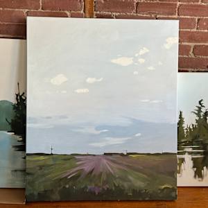 Violet Horizon 2 by Holly Ann Friesen, Image 3.