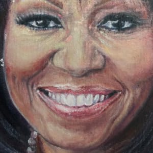 Michelle Obama - Fierce Commission by Jill Cooper 