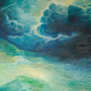 Stormy Maritime Mint by Jill Cooper