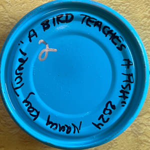 A Bird Teaches a Fish by nancy kay turner, Image 2.
