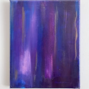 Violet Veils I by Margaret Fronimos 