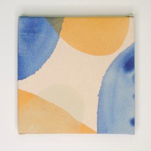 Indigo Yellow Ochre V by Margaret Fronimos 