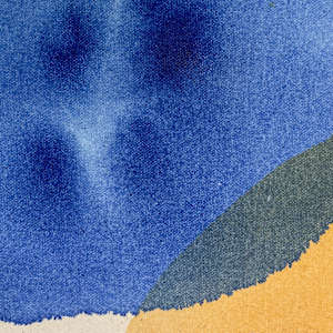 Indigo Yellow Ochre III by Margaret Fronimos 