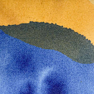 Indigo Yellow Ochre III by Margaret Fronimos 