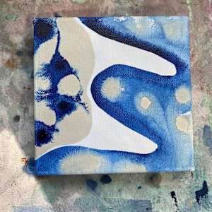 Indigo IX by Margaret Fronimos 