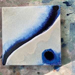 Indigo X by Margaret Fronimos 